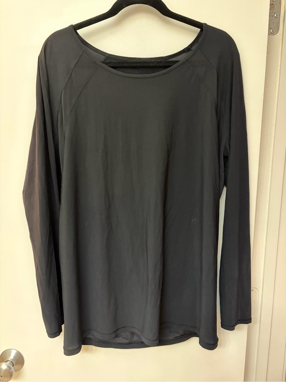 Lululemon Mesh Open Back Long Sleeve